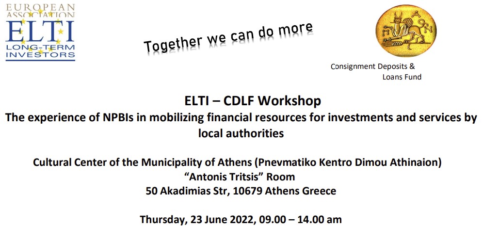 ELTI CDLF Municipal Finance Workshop
